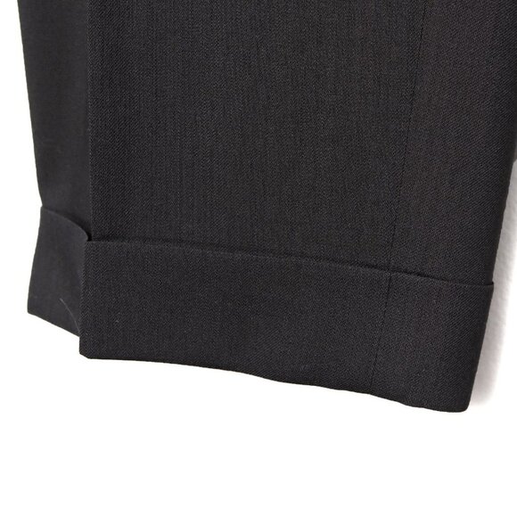 Hugo Boss Einstein Sigma Suit 100% Virgin Wool Crepe Black Classic Blazer Pants - Picture 8 of 16